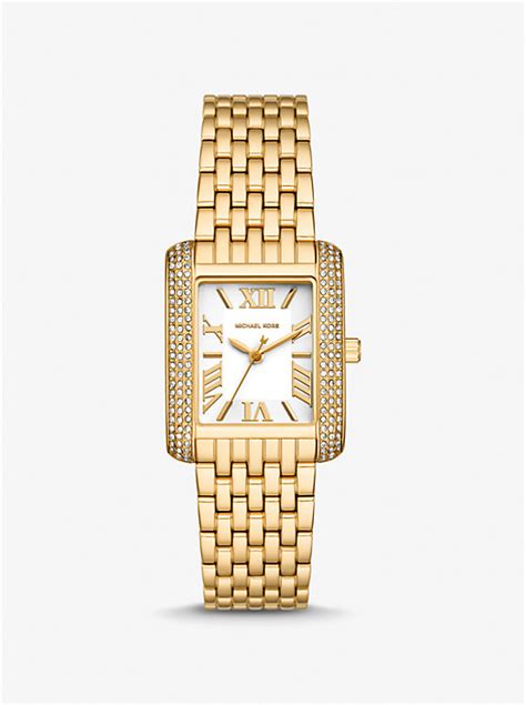 michael kors uhr petite noire|Petite Emery Pavé Gold.